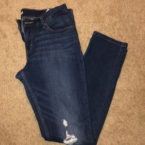 Levi 524 skinny jeans